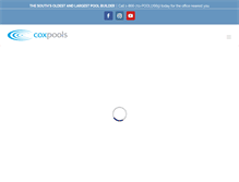 Tablet Screenshot of coxpoolsse.com